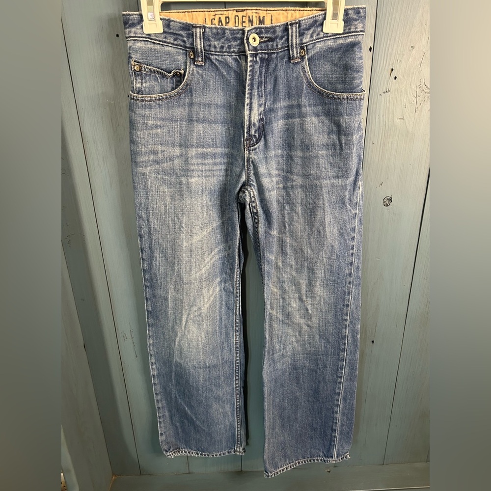 GAP Kids Light Blue Straight Jeans | Boys Size 12